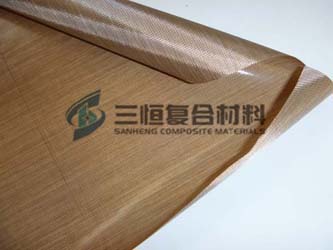 PTFE鐵氟龍玻纖單面涂層布